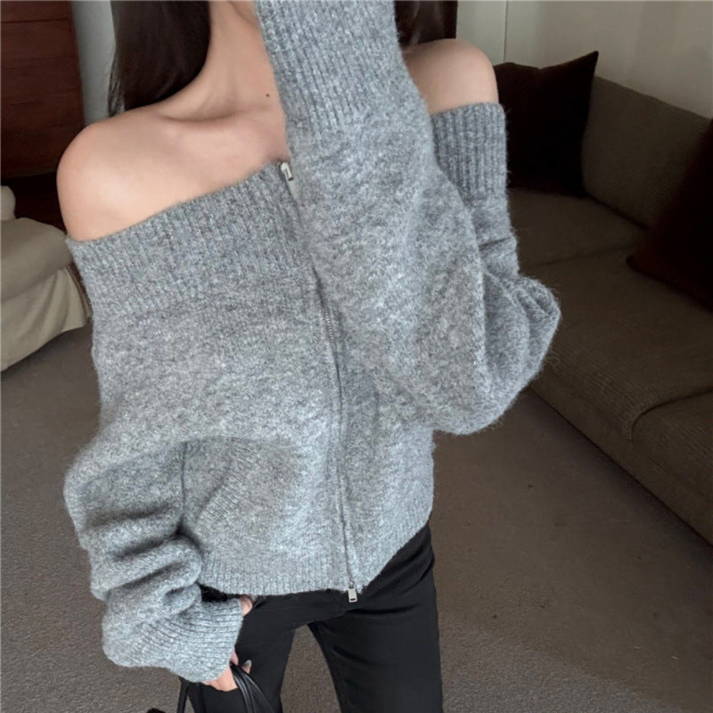 Zipper Sweater
