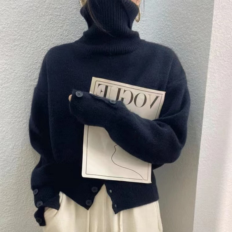 White Turtle Sweater