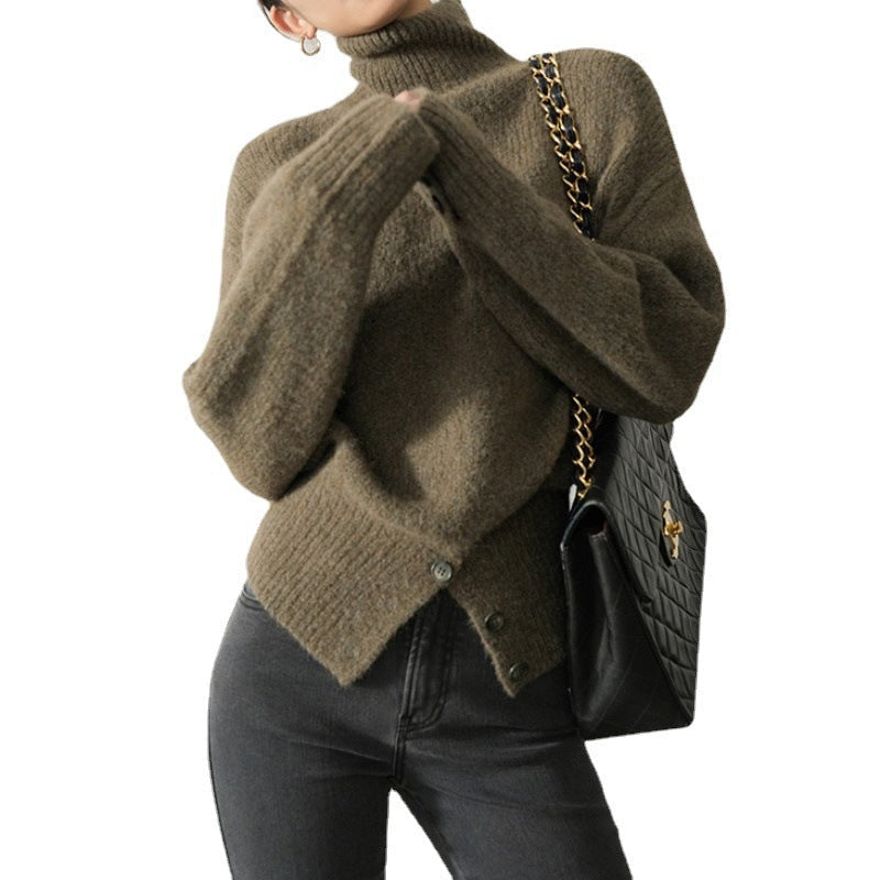 White Turtle Sweater