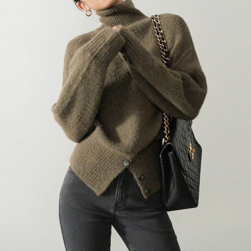 White Turtle Sweater