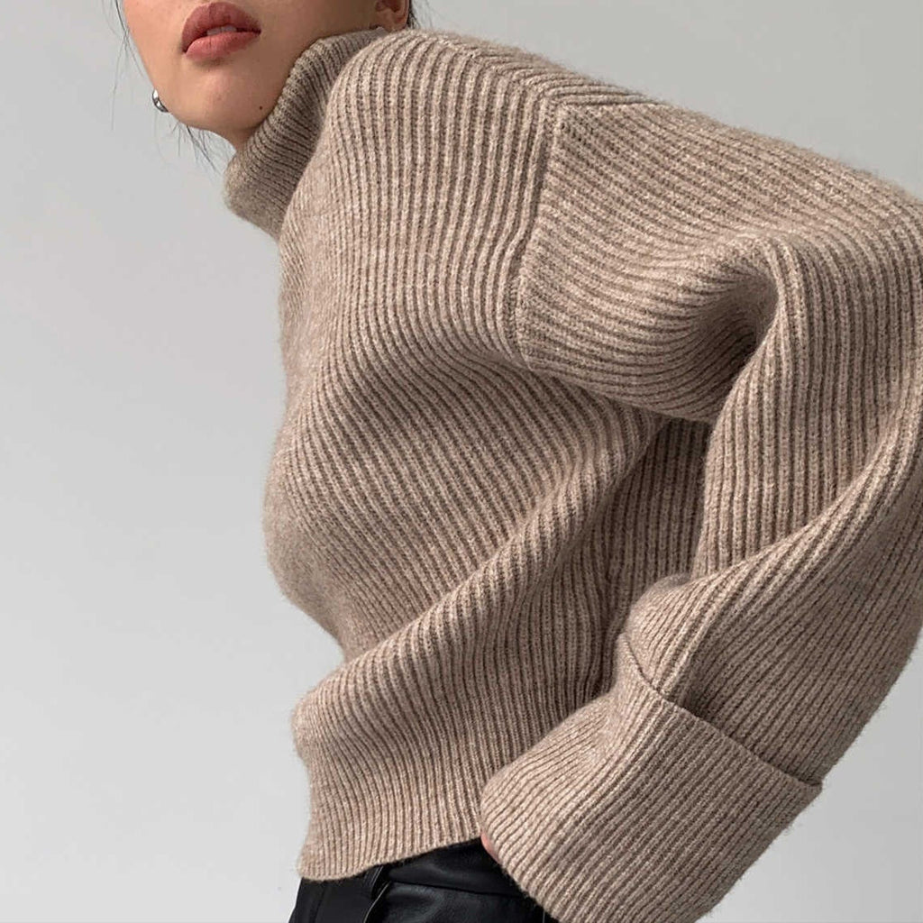 High Neck Sweater