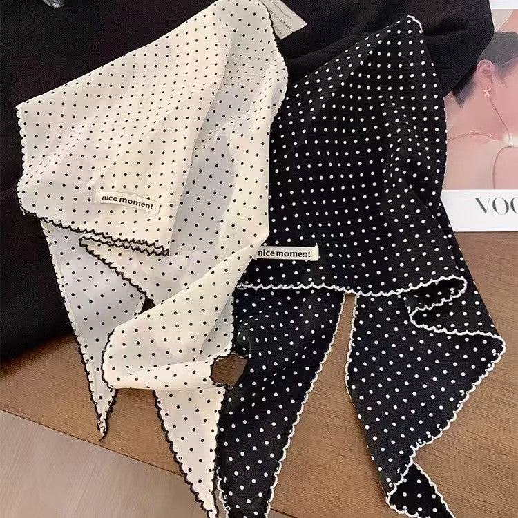 Polka Dot Waist Scarf