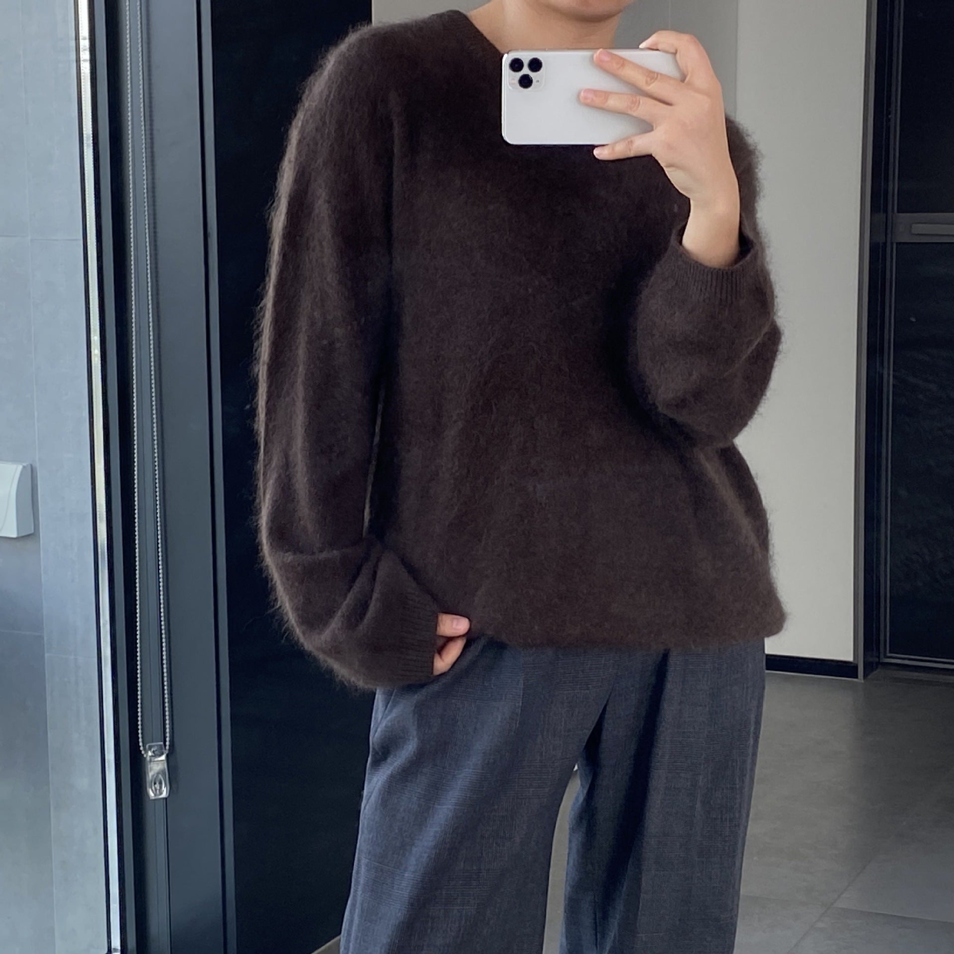 Wool Brushed Sweater
